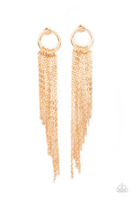 Load image into Gallery viewer, PRE-ORDER - Paparazzi Divinely Dipping - Gold - Earrings - $5 Jewelry with Ashley Swint