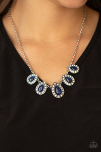 PRE-ORDER - Paparazzi Everlasting Enchantment - Blue Cat's Eye Stone - Necklace & Earrings - $5 Jewelry with Ashley Swint