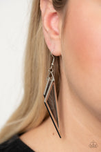 Load image into Gallery viewer, Paparazzi Evolutionary Edge - Silver - Earrings - $5 Jewelry with Ashley Swint