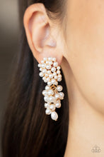 Load image into Gallery viewer, Paparazzi Fabulously Flattering - Gold - Earrings - $5 Jewelry with Ashley Swint