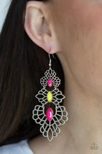 Load image into Gallery viewer, PRE-ORDER - Paparazzi Flamboyant Frills - Mulit - Earrings - $5 Jewelry with Ashley Swint