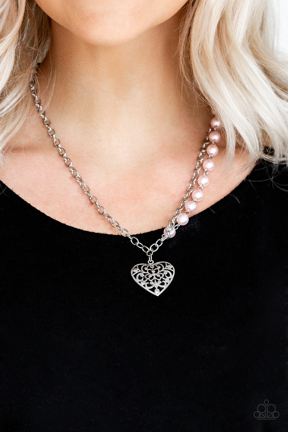 Paparazzi jewelry heart necklace discount