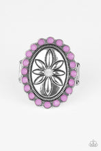 Load image into Gallery viewer, Paparazzi Garden Paradise - Purple - Opalescent Rhinestone - Ring - $5 Jewelry with Ashley Swint