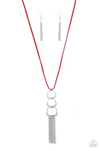 Load image into Gallery viewer, PRE-ORDER - Paparazzi Industrial Conquest - Red - Necklace &amp; Earrings - $5 Jewelry with Ashley Swint