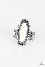 Load image into Gallery viewer, Paparazzi Leave No Trace - White Stone - Ring - $5 Jewelry with Ashley Swint