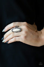 Load image into Gallery viewer, Paparazzi Leave No Trace - White Stone - Ring - $5 Jewelry with Ashley Swint