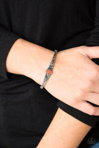 Paparazzi Make Your Own Path - Orange Stone - Bracelet - $5 Jewelry with Ashley Swint