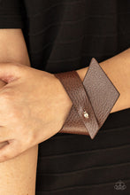 Load image into Gallery viewer, PRE-ORDER - Paparazzi PIECE Offering - Brown - Bracelet - $5 Jewelry with Ashley Swint