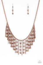 Load image into Gallery viewer, PRE-ORDER - Paparazzi Rebel Remix - Copper - Necklace &amp; Earrings - $5 Jewelry with Ashley Swint
