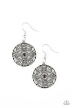 Load image into Gallery viewer, Paparazzi Rochester Royale - Purple Rhinestone - Earrings - $5 Jewelry With Ashley Swint