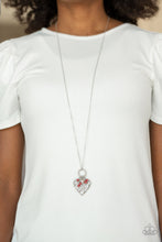 Load image into Gallery viewer, Paparazzi Romeo Romance - Red - Heart Necklace &amp; Earrings - $5 Jewelry with Ashley Swint