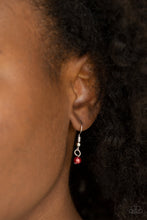 Load image into Gallery viewer, Paparazzi Romeo Romance - Red - Heart Necklace &amp; Earrings - $5 Jewelry with Ashley Swint
