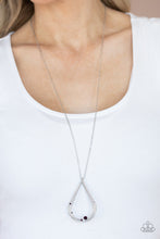 Load image into Gallery viewer, Paparazzi Royal REIGN-Storm - Purple - Necklace &amp; Earrings - $5 Jewelry with Ashley Swint