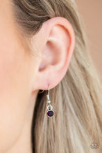 Load image into Gallery viewer, Paparazzi Royal REIGN-Storm - Purple - Necklace &amp; Earrings - $5 Jewelry with Ashley Swint