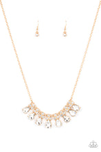 Load image into Gallery viewer, PRE-ORDER - Paparazzi Sparkly Ever After - Gold - Necklace &amp; Earrings - $5 Jewelry with Ashley Swint