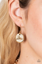 Load image into Gallery viewer, PRE-ORDER - Paparazzi Spot On Sparkle - Gold - Necklace &amp; Earrings - $5 Jewelry with Ashley Swint