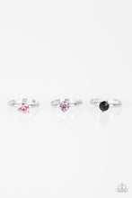 Load image into Gallery viewer, Paparazzi Starlet Shimmer Rings - 10 - Pink, Purple, Black and Blue Gem Rhinestones - $5 Jewelry With Ashley Swint
