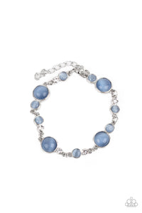 PRE-ORDER - Paparazzi Storybook Beam - Blue Cat's Eye Stone - Bracelet - $5 Jewelry with Ashley Swint