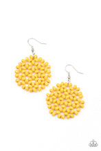 Load image into Gallery viewer, PRE-ORDER - Paparazzi Summer Escapade - Yellow - Earrings - $5 Jewelry with Ashley Swint