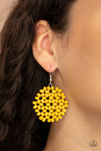 Load image into Gallery viewer, PRE-ORDER - Paparazzi Summer Escapade - Yellow - Earrings - $5 Jewelry with Ashley Swint