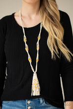 Load image into Gallery viewer, PRE-ORDER - Paparazzi Summery Sensations - Orange - Necklace &amp; Earrings - $5 Jewelry with Ashley Swint