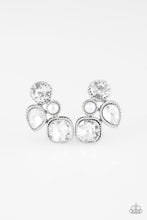 Load image into Gallery viewer, Paparazzi Super Superstar - White Pearls - Rhinestones - Post Earrings - $5 Jewelry With Ashley Swint