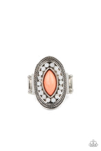 Load image into Gallery viewer, PRE-ORDER - Paparazzi Tea Light Twinkle - Orange Coral - Ring - $5 Jewelry with Ashley Swint