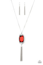 Load image into Gallery viewer, PRE-ORDER - Paparazzi Timeless Talisman - Red - Necklace &amp; Earrings - $5 Jewelry with Ashley Swint