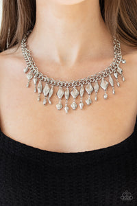 PRE-ORDER - Paparazzi Trinket Trade - Silver - Necklace & Earrings - $5 Jewelry with Ashley Swint