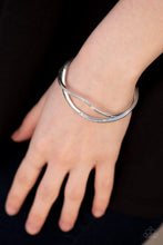 Load image into Gallery viewer, Paparazzi Tropicana Temptress - Silver - Cuff Bracelet - $5 Jewelry With Ashley Swint