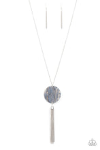 Load image into Gallery viewer, PRE-ORDER - Paparazzi Up FAUX Grabs - Silver - Necklace &amp; Earrings - $5 Jewelry with Ashley Swint