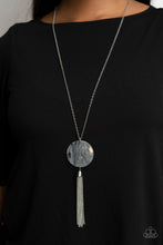 Load image into Gallery viewer, PRE-ORDER - Paparazzi Up FAUX Grabs - Silver - Necklace &amp; Earrings - $5 Jewelry with Ashley Swint