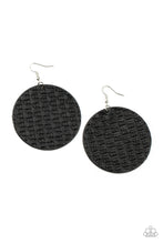 Load image into Gallery viewer, Paparazzi WEAVE Me Out Of It - Black - Earring