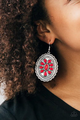Absolutely Apothecary - Red Earrings - $5 Jewelry With Ashley Swint