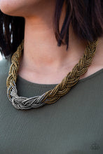 Load image into Gallery viewer, Paparazzi Brazilian Brilliance - Multi Seed Bead Necklace and matching Earrings - $5 Jewelry with Ashley Swint