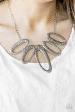 Load image into Gallery viewer, Paparazzi Easy, TIGRESS! - Silver - Necklace and matching Earrings - $5 Jewelry With Ashley Swint
