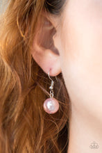 Load image into Gallery viewer, Paparazzi Its About SHOWTIME! - Pink - Silver Chains - Necklace &amp; Earrings - $5 Jewelry With Ashley Swint