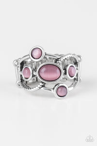 Paparazzi Moon Mood - Purple Moonstone - Ring - $5 Jewelry with Ashley Swint