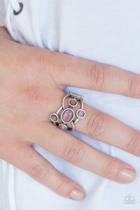 Paparazzi Moon Mood - Purple Moonstone - Ring - $5 Jewelry with Ashley Swint