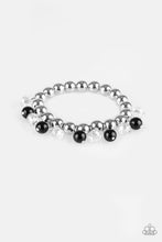 Load image into Gallery viewer, Paparazzi Once In A Millennium - Black Beads - Silver Bracelet - $5 Jewelry With Ashley Swint