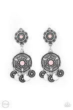 Load image into Gallery viewer, Paparazzi A DREAMCATCHER Come True - Pink - Clip On Earrings - $5 Jewelry with Ashley Swint