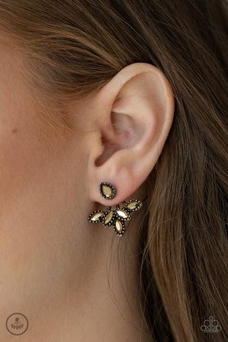 PAPARAZZI A Force To BEAM Reckoned With - Brass - $5 Jewelry with Ashley Swint