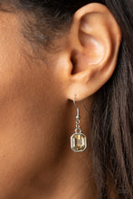 Load image into Gallery viewer, Paparazzi After Party Access - Brown  - Golden Topaz Gems - Necklace &amp; Earrings - $5 Jewelry with Ashley Swint