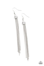 Load image into Gallery viewer, PRE-ORDER - Paparazzi Always In Motion - White - Earrings - $5 Jewelry with Ashley Swint
