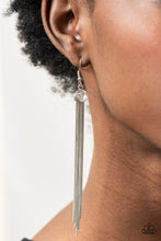 Load image into Gallery viewer, PRE-ORDER - Paparazzi Always In Motion - White - Earrings - $5 Jewelry with Ashley Swint