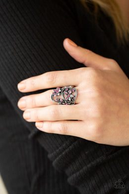 PRE-ORDER - Paparazzi Bouquet Toss - Pink - Ring - $5 Jewelry with Ashley Swint