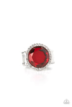 Load image into Gallery viewer, PRE-ORDER - Paparazzi Crown Culture - Red - Ring - $5 Jewelry with Ashley Swint