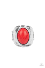 Load image into Gallery viewer, PRE-ORDER - Paparazzi Elemental Essence - Red Stone - Ring - $5 Jewelry with Ashley Swint