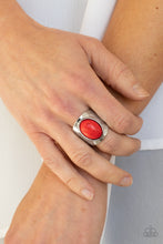Load image into Gallery viewer, PRE-ORDER - Paparazzi Elemental Essence - Red Stone - Ring - $5 Jewelry with Ashley Swint