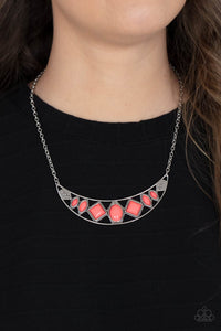 PRE-ORDER - Paparazzi Emblazoned Era - Pink - Necklace & Earrings - $5 Jewelry with Ashley Swint
